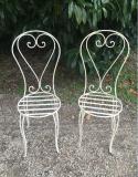 Chaises jardin 1960  une paire.JPG